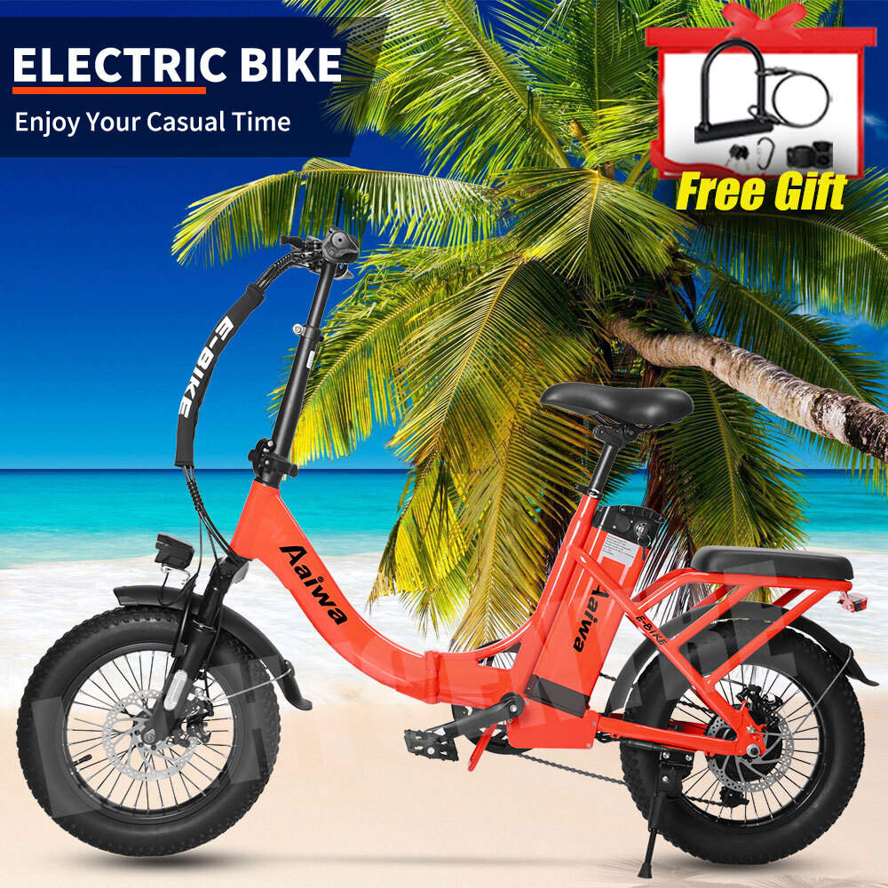 Folding Electric Bike for Adults 750W 30MPH Electric Bicycle Commuter Ebike New