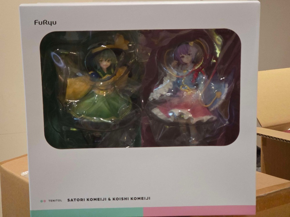 TENITOL Touhou Project Satori Komeiji & Koishi Komeiji Figure