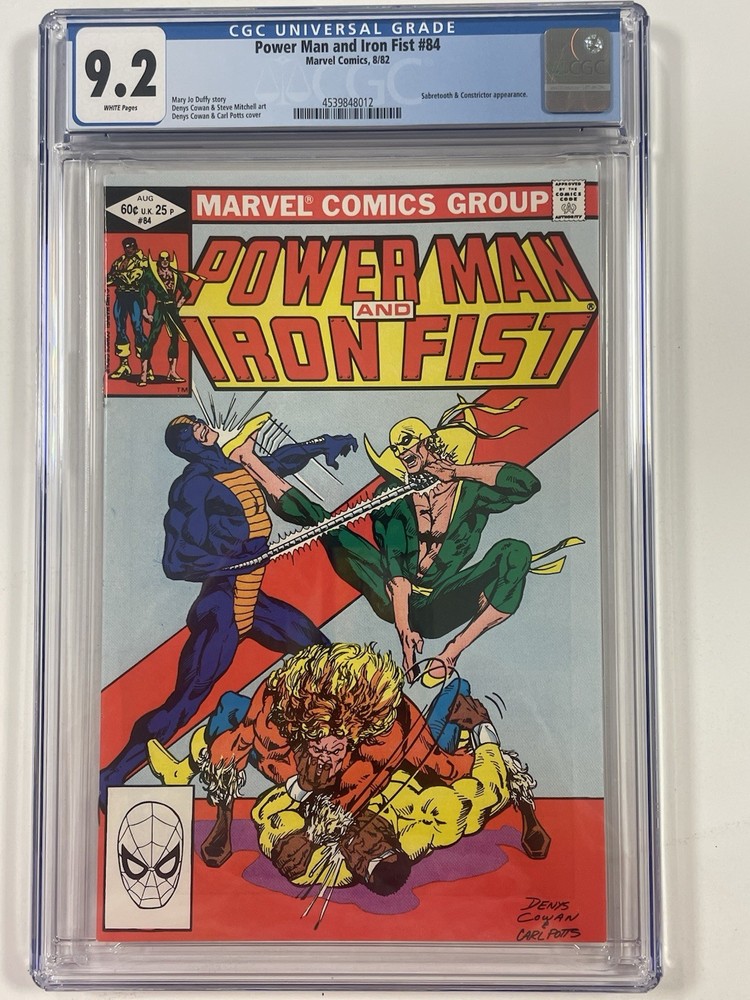 Power Man and Iron Fist #84 (Marvel Comics August 1982)