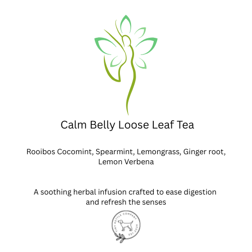 Refreshing Rooibos Cocomint Spearmint Ginger Lemon Verbena Loose Leaf Tea