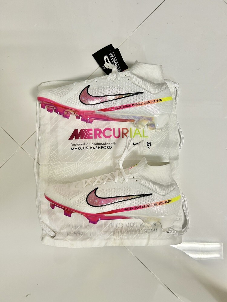 Nike Zoom Mercurial Superfly 9 Elite Marcus Rashford FG Limited Edition US 10