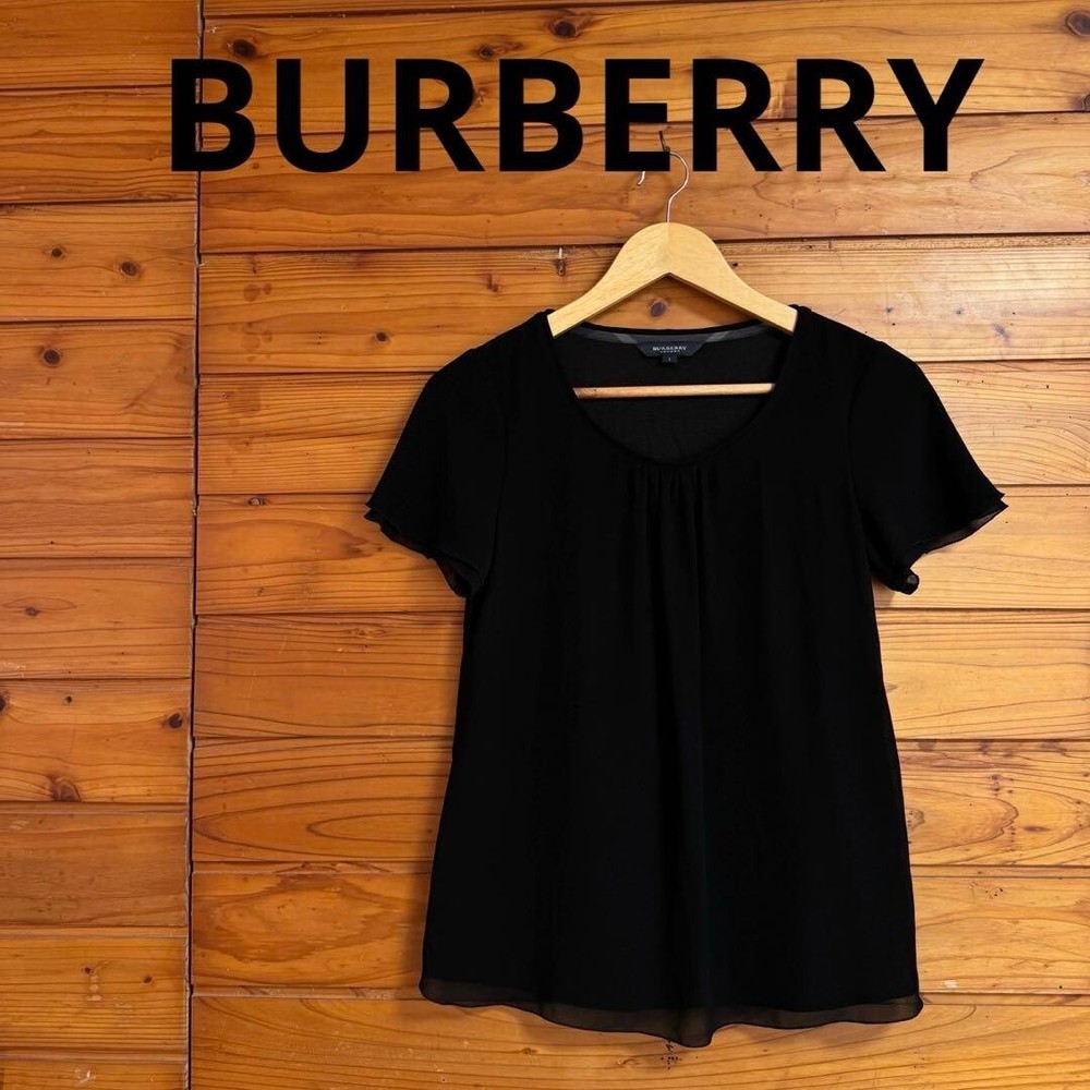 BURBERRY LONDON Short sleeve Cut & Sewn T-shirt Tops Japan Women Size 1 Used