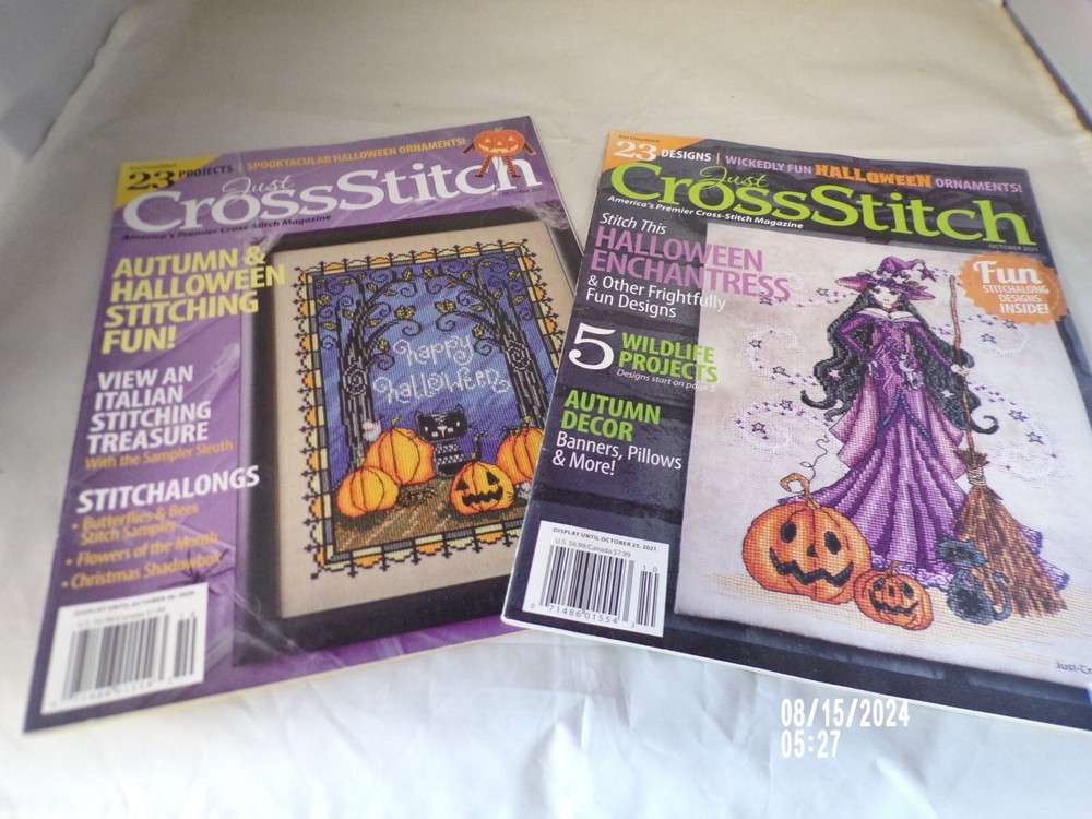 Just CrossStitch  October 2020 & 2021