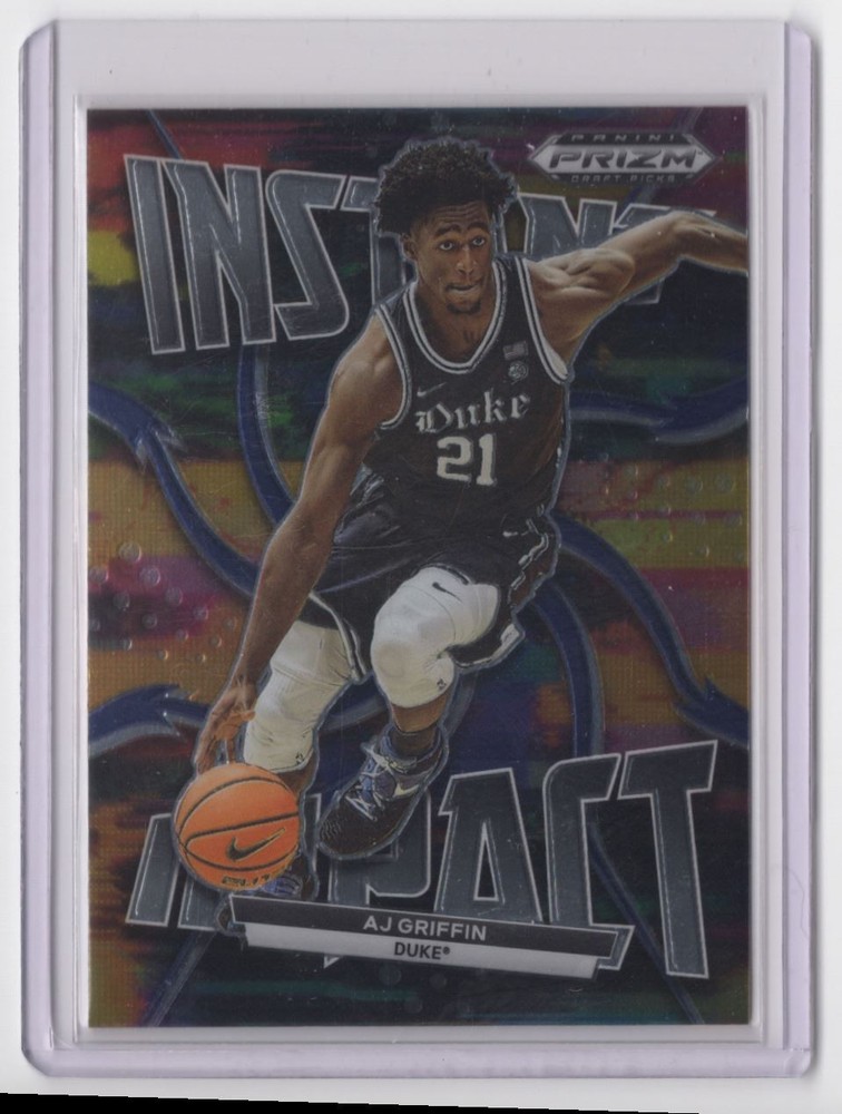 2022-23 Instant Impact AJ Griffin Duke Blue Devils #II-AG