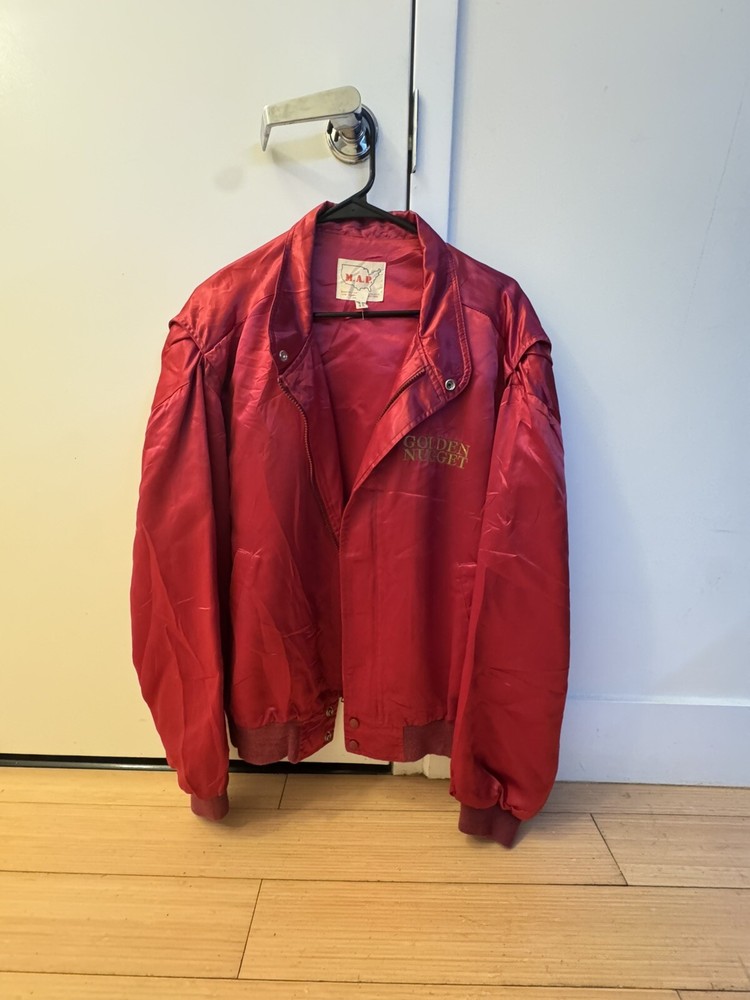 Vintage Golden Nugget Employee Las Vegas Casino Jacket Size Extra Large RARE