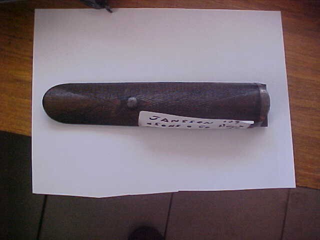 JANSSEN & SONS 12GA Side by Side Double Barrel Shotgun Forearm Complete