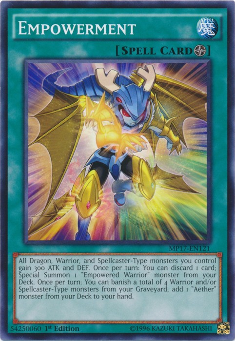 Empowerment MP17-EN121 Common 1st Edition Near Mint 2017 Mega Tin Singles