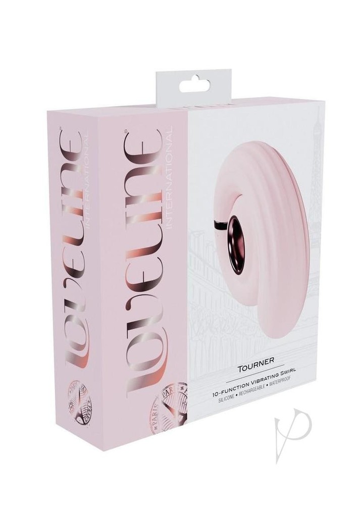 Loveline Tourner 10 Speed Silicone Rechargeable Vibrating Swirl Clitoral