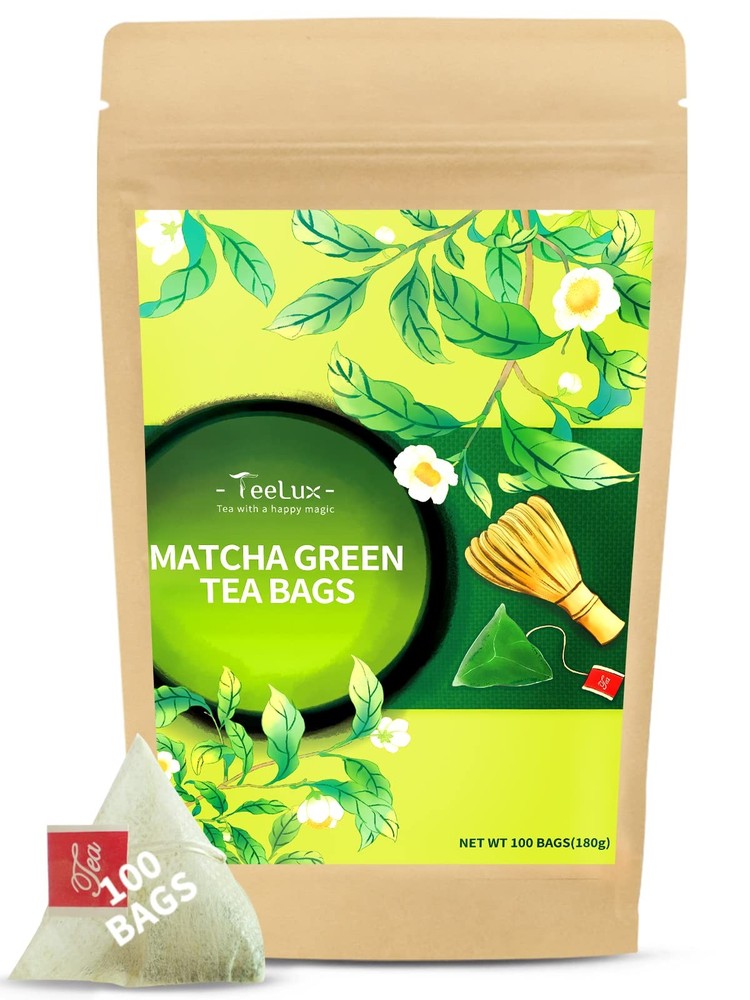 Premium Japanese Matcha Sencha Green Tea Bags
