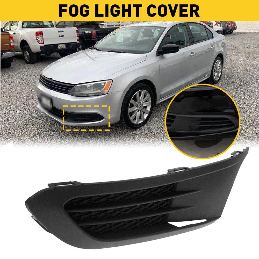 FIT FOR JETTA 2011 2012 2013 2014 FOG LIGHT COVER LEFT DRIVER 5C68536659B9