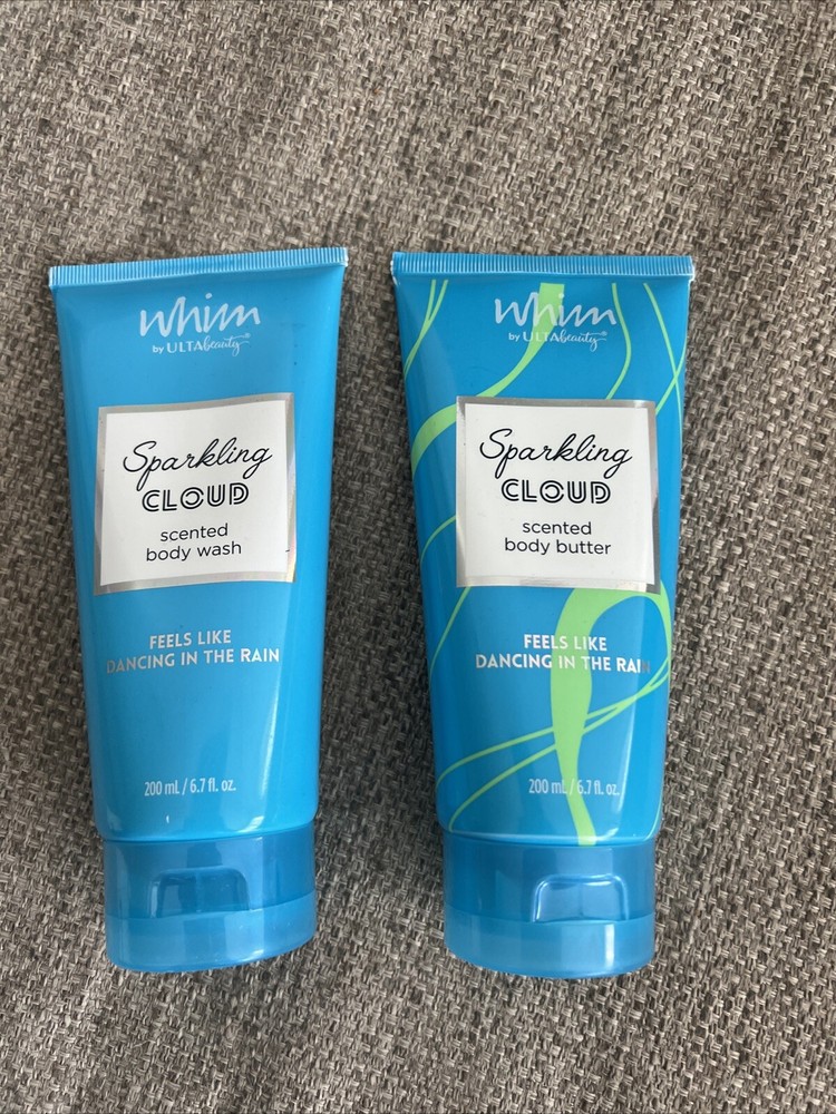 Ulta Beauty Whim Sparkling Cloud Body Wash & Body Butter New