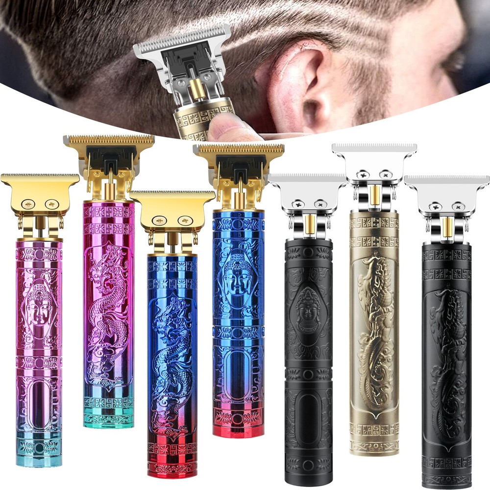 Professional Cordless Hair Trimmer- Barber Grade Clippers for Beard&Head Shaving