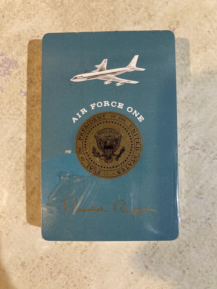 Air Force One Ronald Reagan Presidential Seal Playing Cards New Sealed Deck