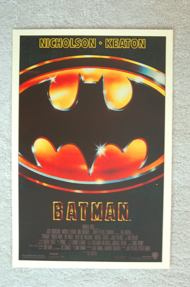 Batman Lobby Card Movie Poster Keaton