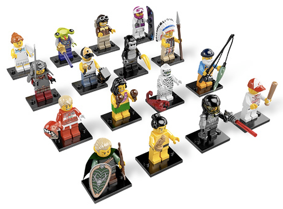 Lego Series 3 Collectible Minifigures 8803 New Factory Sealed 2011 You Pick!