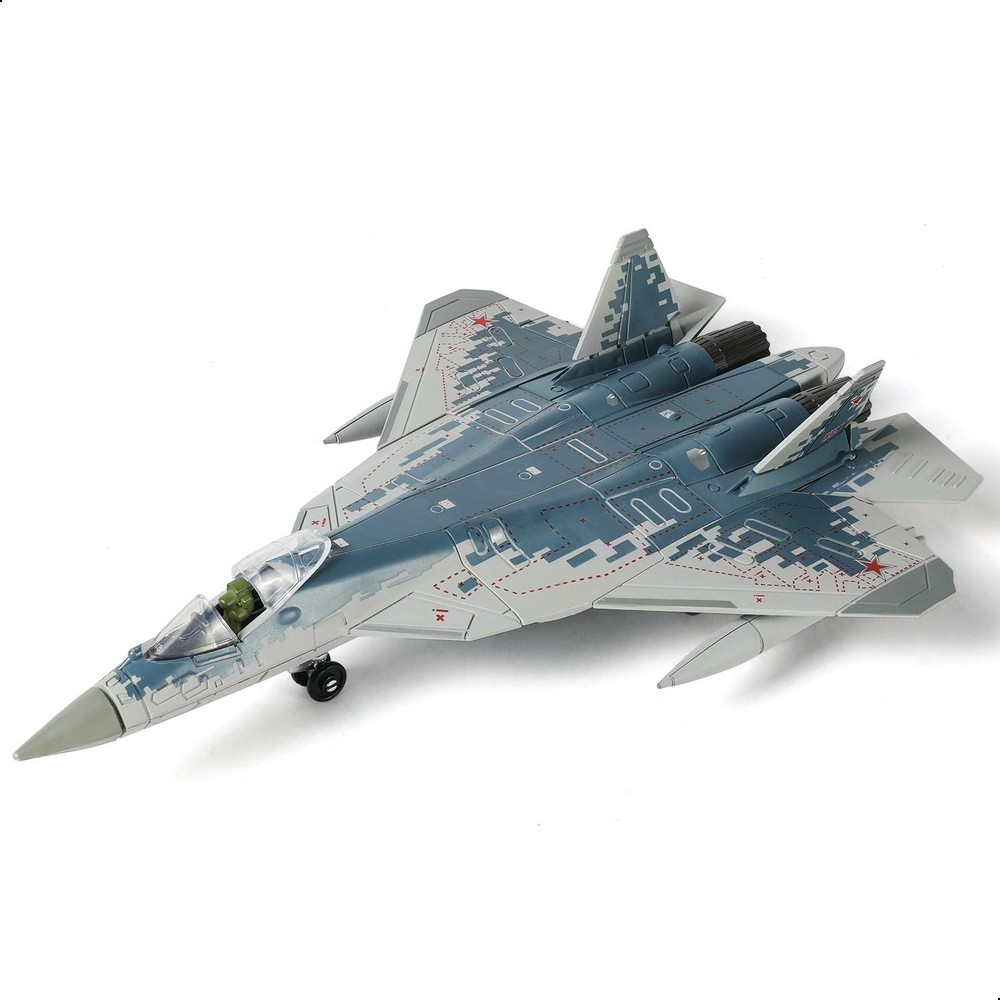 1/72 Scale Su-57 Russian Fifth-Generation Stealth Fighter Quick Build Model Kit