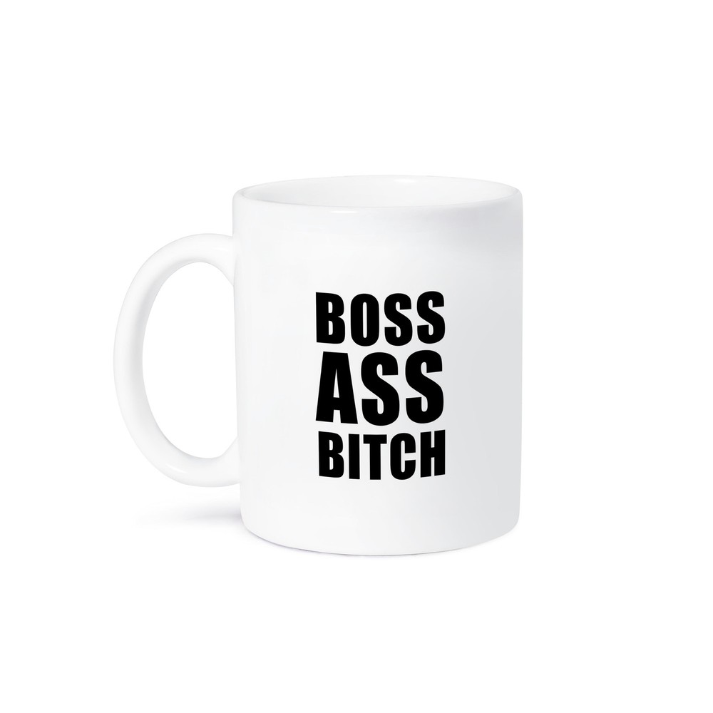 Boss Ass Bitch Funny Coffee Mug by 3dRose