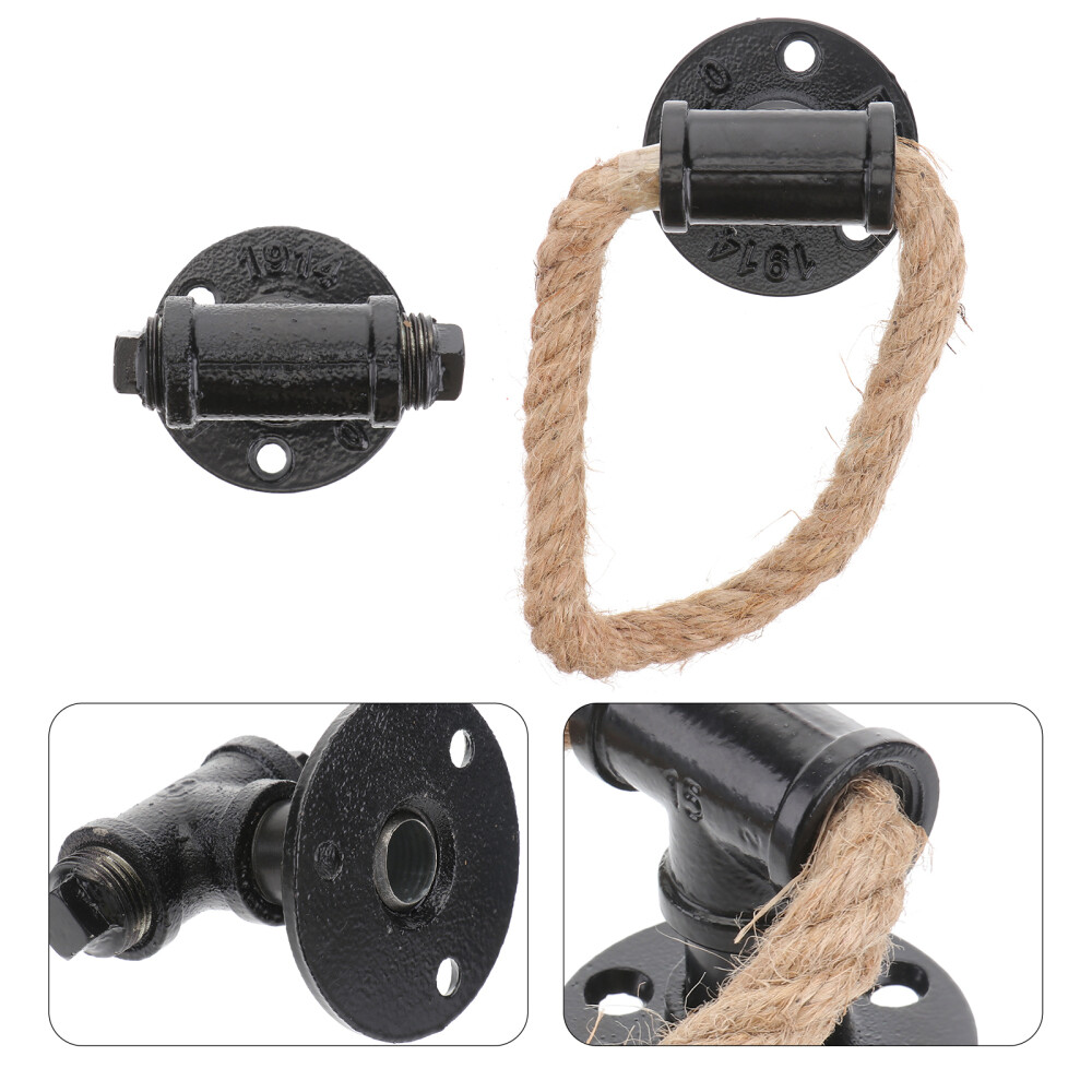 2 Retractable Hinged Cabinet Drawer Pull Rings – Wardrobe Handles Bars – 2 Pack  