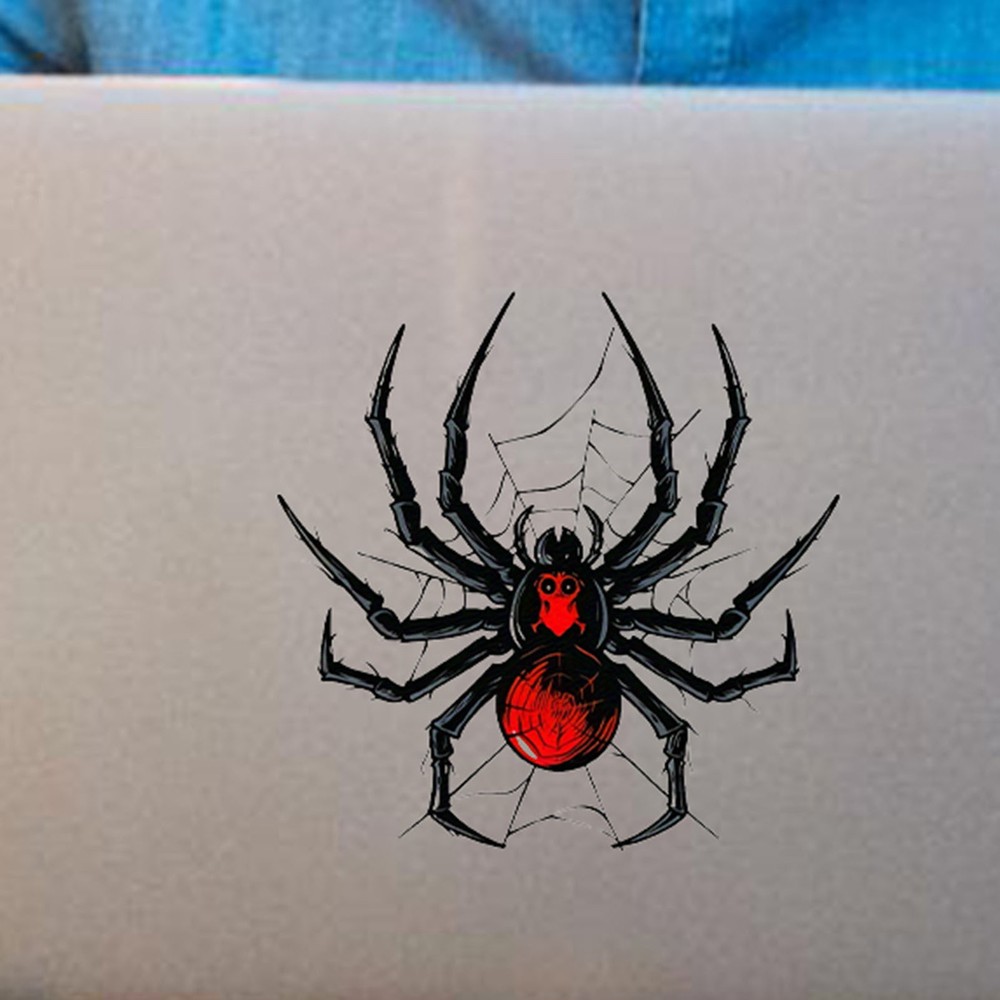 3D Spider Crawling Decal Hood Window Sticker Car Van Truck Vehicle SUV