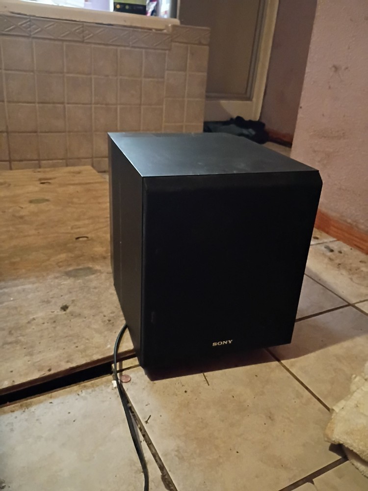 Sony SACS9 Active Subwoofer 10in. - Black