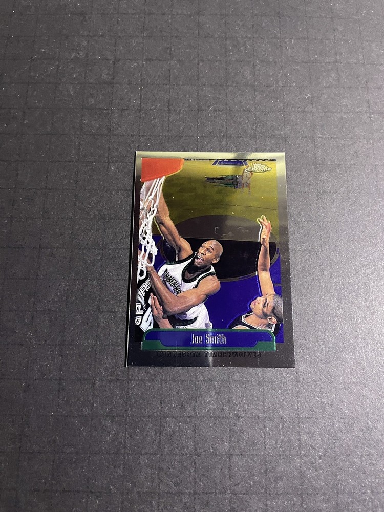 1999-00 Topps Chrome Joe Smith Card #57 - Minnesota Timberwolves