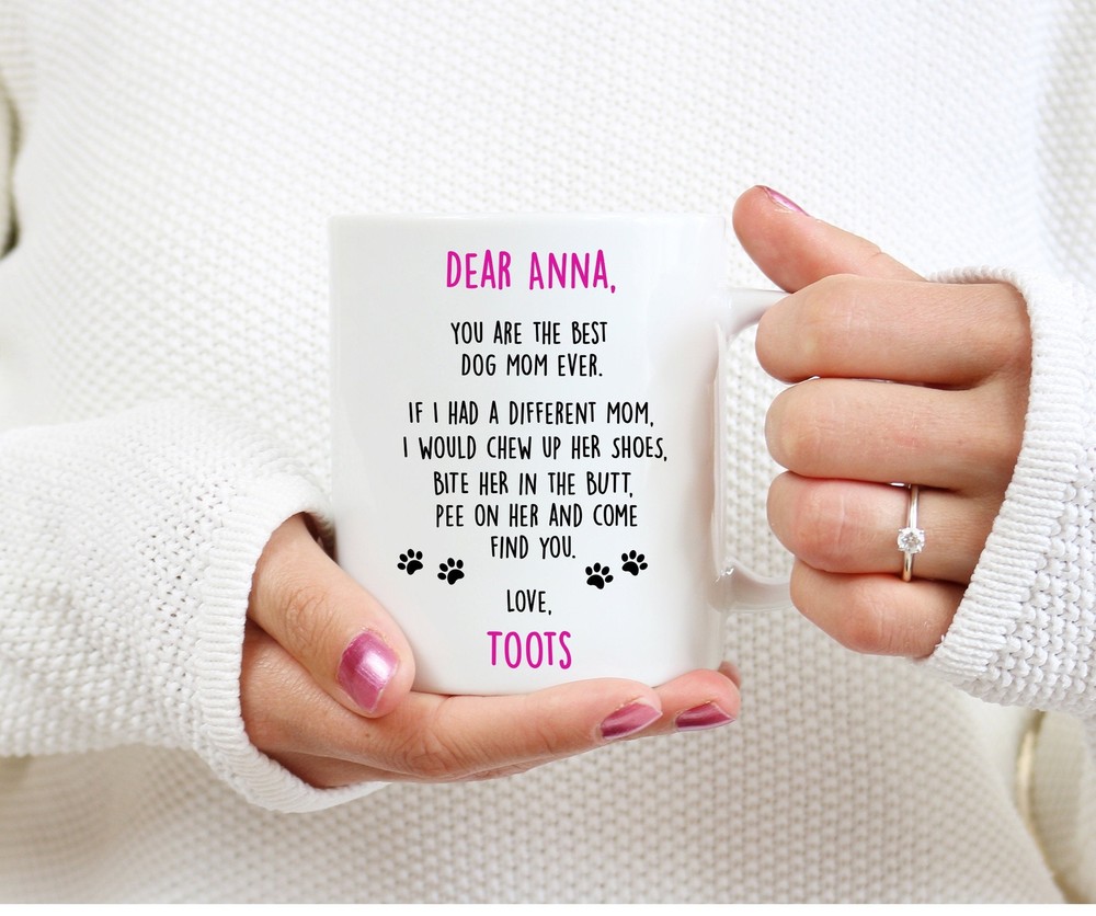 Dog Mom Gift Custom Mom Dog Gift Dog Mom Mug Dog Gift Dog Mom Coffee Mug Gifts