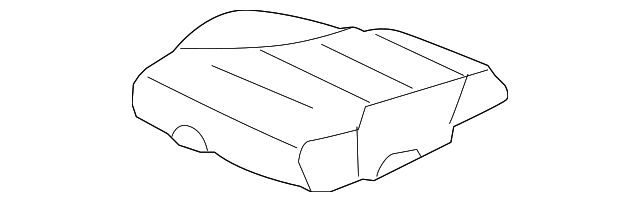 Genuine Honda Seat Cover 81131-SVA-A51ZA