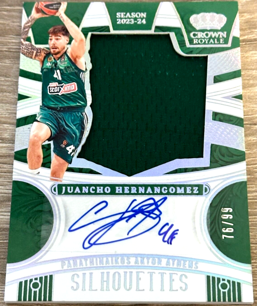 2023-24 PANINI Crown Royale EuroLeague JERSEY AUTO /99 JUANCHO HERNANGOMEZ