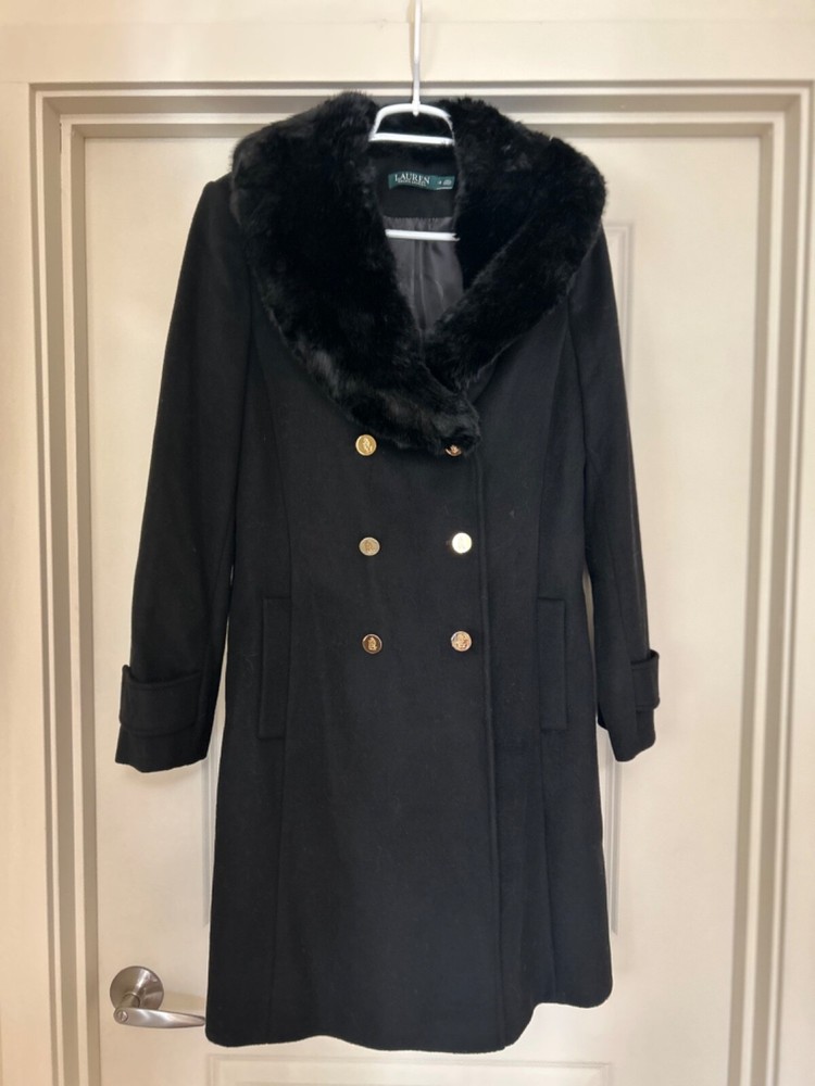 Ralph Lauren wool full length coat
