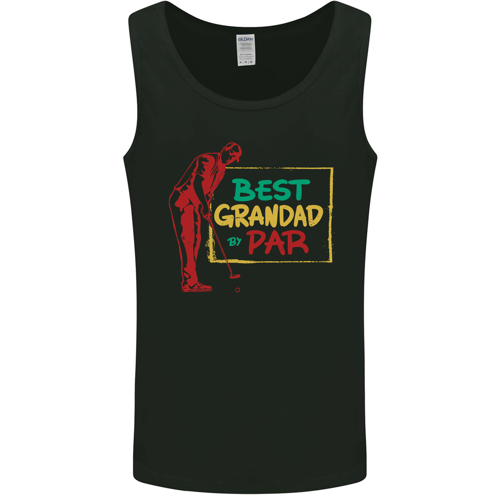 Grandparents Day Best Grandad By Par Mens Vest Tank Top