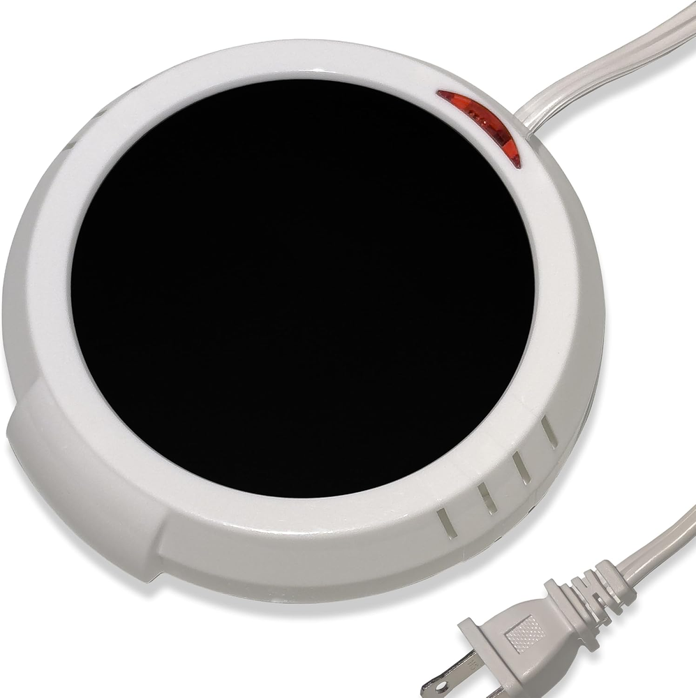 Large Warmer Plate with Anti-Slip Felt Bottom for Flameless Scented Candles