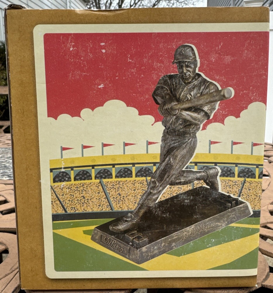 Joe DiMaggio Yankees HOF SGA Monument Park Collection Statue NIB