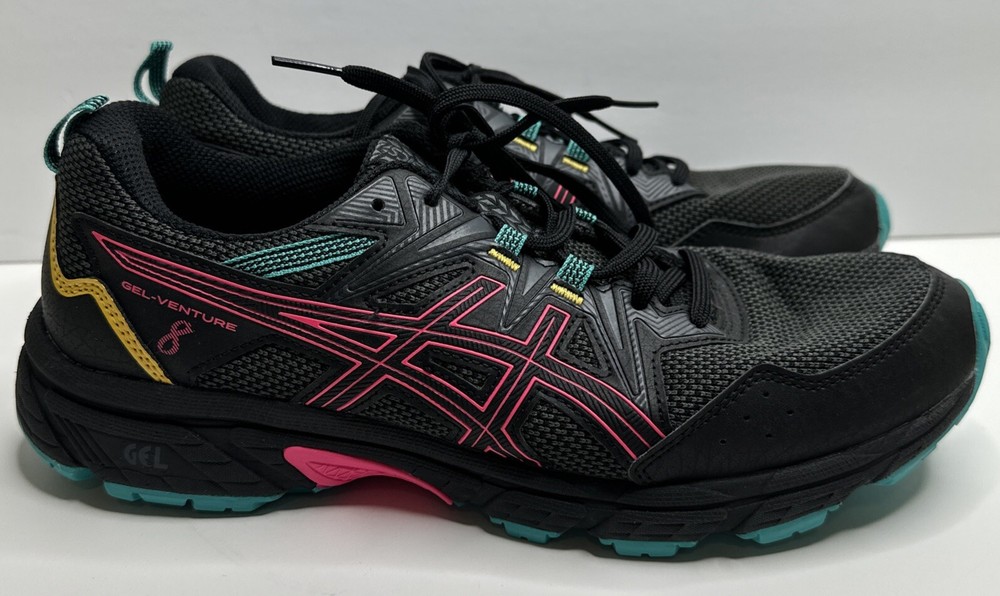 Asics Womens Size 10.5 Gel Venture 8 Trail Running Shoes 1012A708