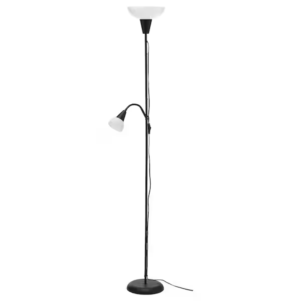 IKEA 70-Inch Modern Floor Uplighter and Reading Lamp for Stylish Spaces