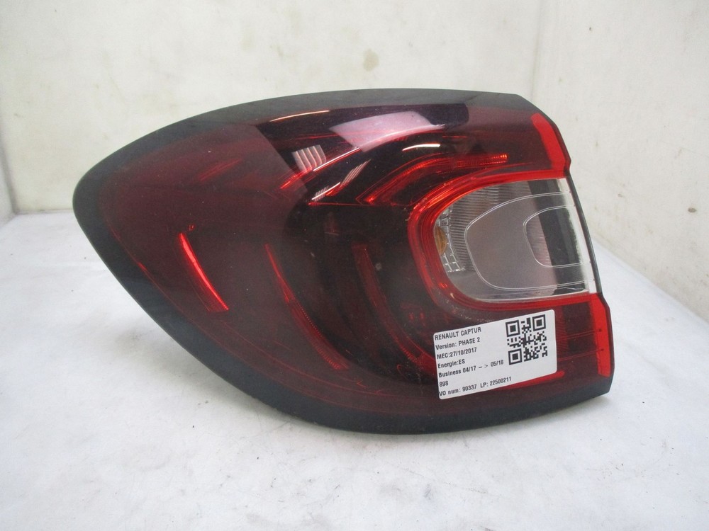 Renault CAPTUR 265557849R Left Tail Light