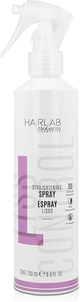 Lisos Hair Lab Smoothing Hair Spray 250ml for Long-Lasting Straight Styles