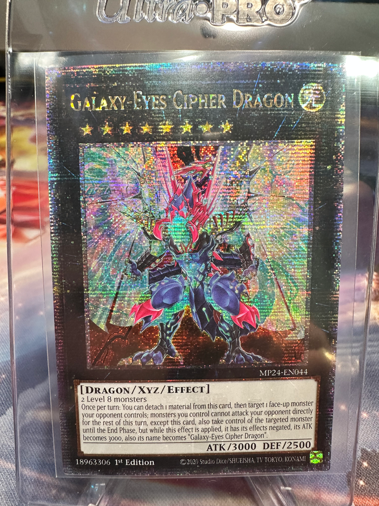 Galaxy-Eyes Cipher Dragon MP24-EN044 YuGiOh 25th Anniv Tin Dueling Mirror Card  