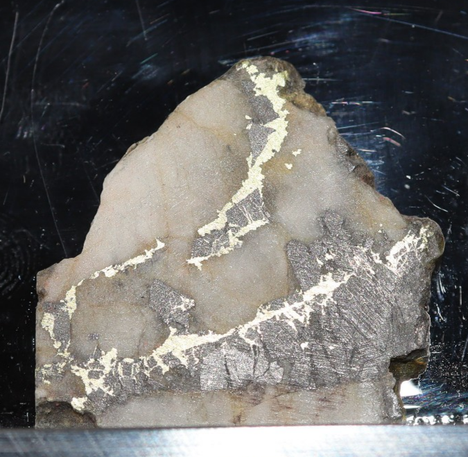5.3g Genuine Gold Ore Slab with Vein Quartz from Northern California Motherlode for Jewelry Making
