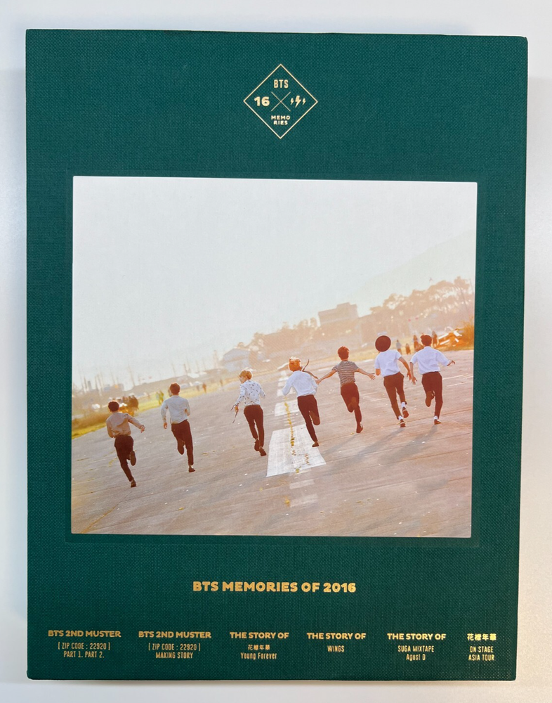 BTS Memories of 2016 Official Photobook and DVD Set No Photocard K-POP Merchandise