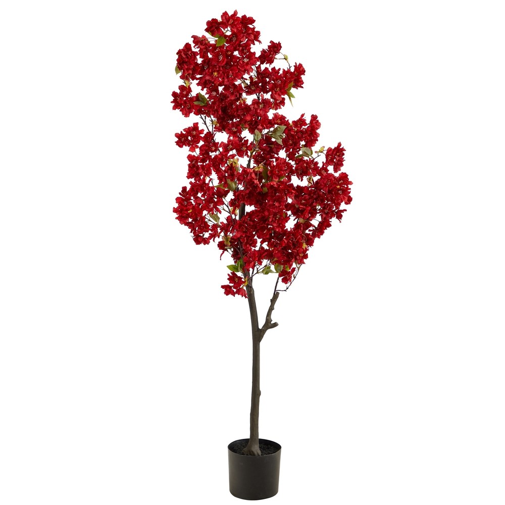 5 Ft Cherry Blossom Fake Tree for Home Decor  