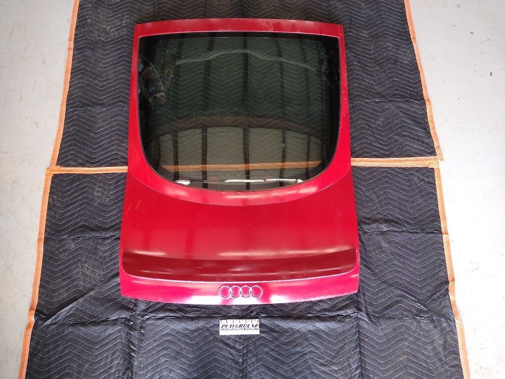 Audi TT MK1 8N COUPE Trunk Hatch Tailgate With Back Glass & Spoiler Red 00-06
