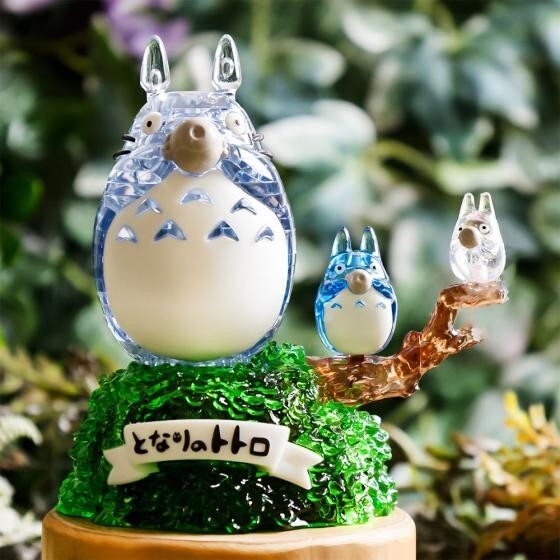 Ghibli My Neighbor Totoro Crystal Puzzle Totoro playing  a ocarina on a tree#550