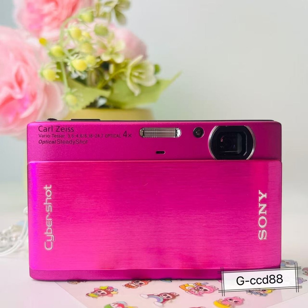 Sony Cyber-shot DSC-TX1 10.2MP 4x Zoom Pink Digital Camera English