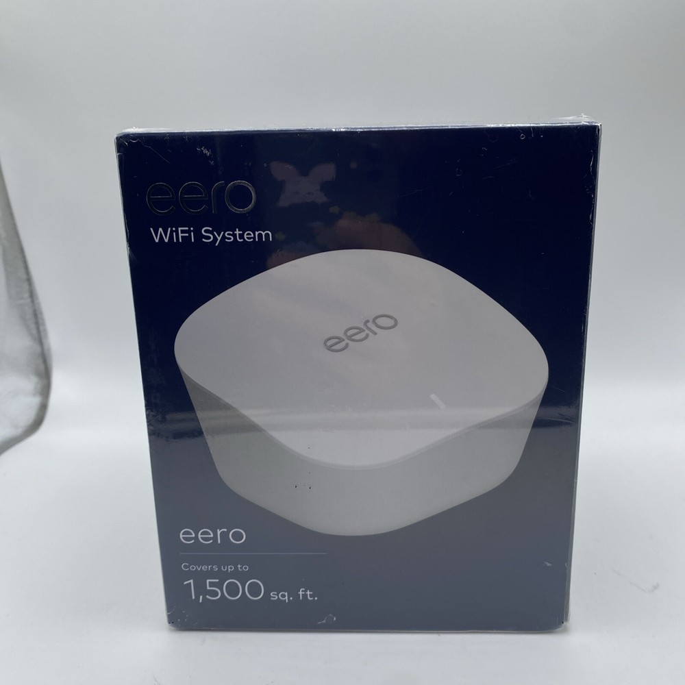 NEW SEALED EERO Mesh WiFi System Router J010001 (Covers 1500 sq ft)