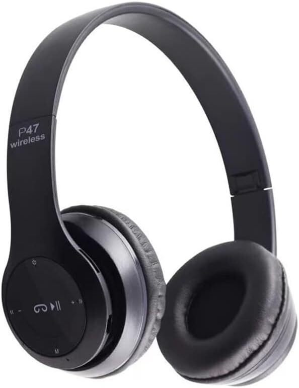 5.0 Wireless Headphones Bluetooth Headset Over-Ear FM Radio MIC Foldable gifts