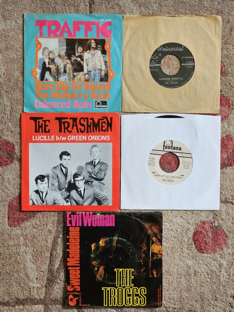 Lot 5 Garage/Psych 45's Traffic, The Traits, The Trashmen, The Troggs