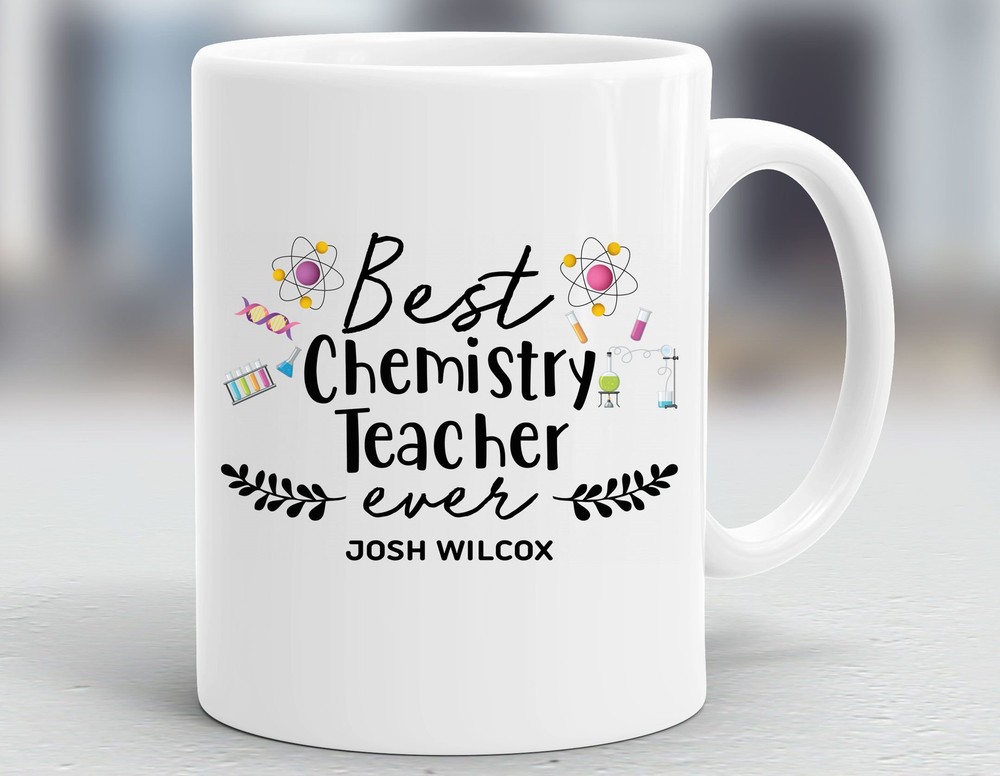 Personalized Chemistry Teacher Mug Chemistry Teacher Gift Gift Ideas For