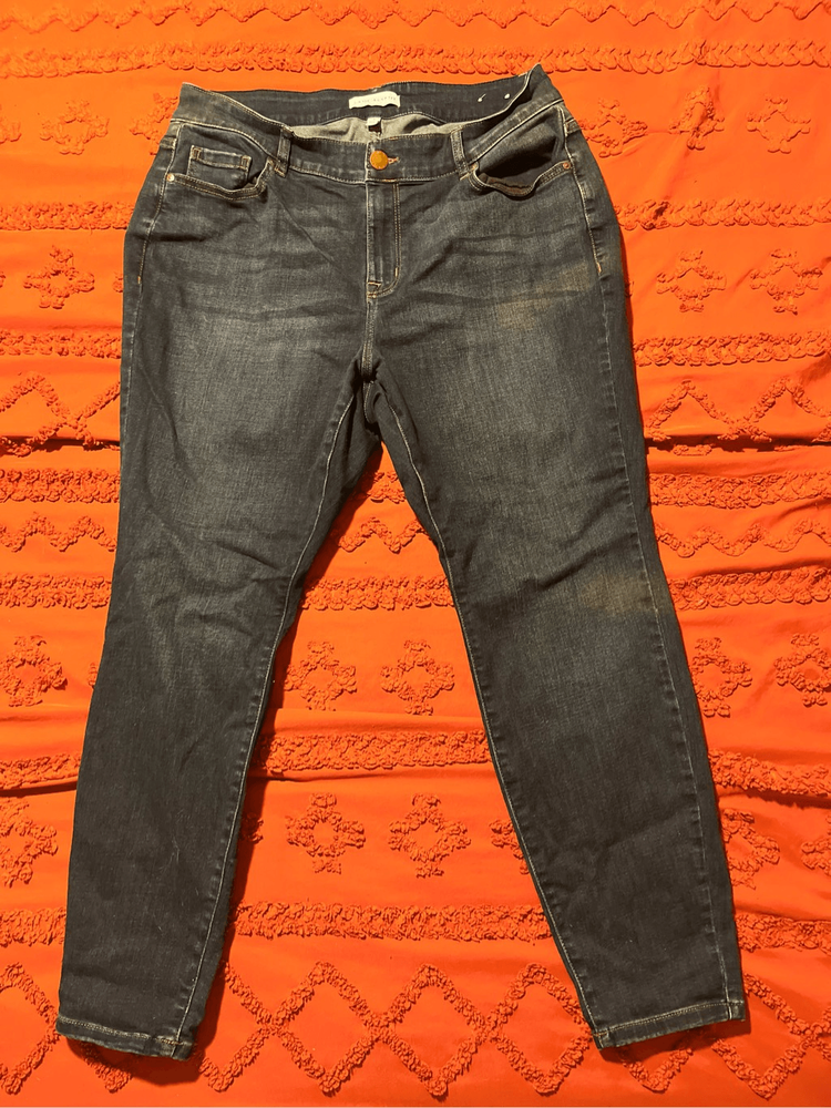 Lane Bryant flex magic waistband curvy fit high rise skinny size 18