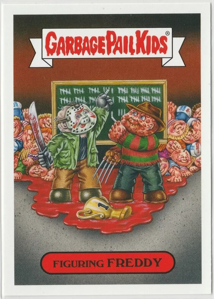 Figuring Freddy #5a Garbage Pail Kids GPK 2019 Revenge of Oh the Horror-ible