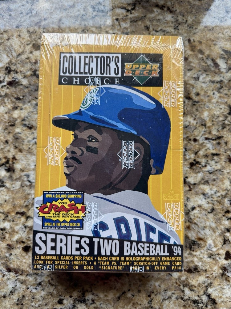 1994 Baseball Collector's Choice Series 2 Box Factory Sealed Griffey Jordan